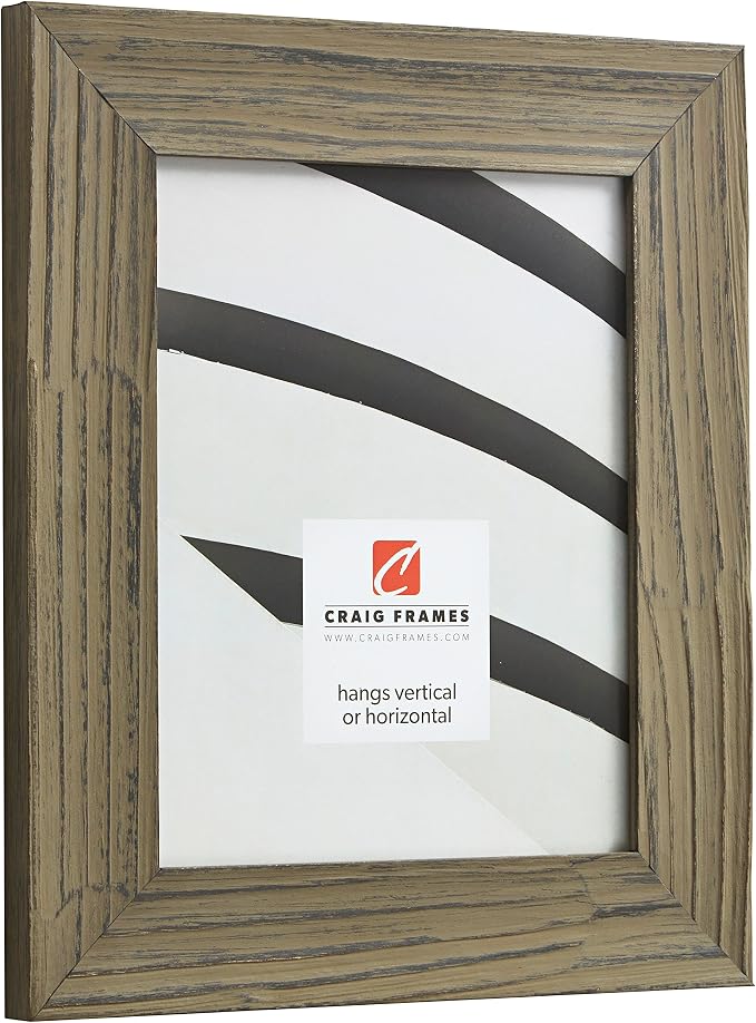 Craig Frames Hausbarn XL Picture Frame, 12 x 18 Inch, Wolf Grey Barnwood - Image 3