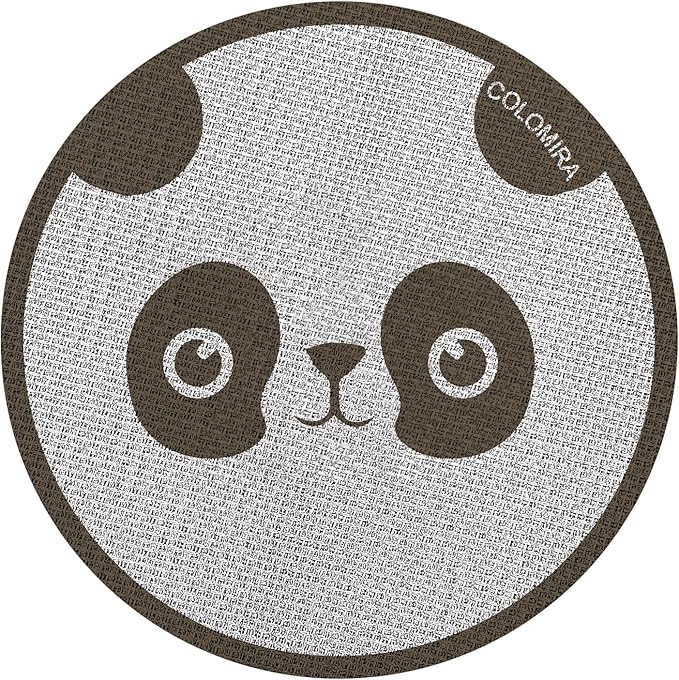 53.5mm Espresso Puck Screen, Lower Shower Screen, Metal Coffee Reusable Filter for 54mm Espresso Portafilter Basket, 1.7 Thickness(Panda)