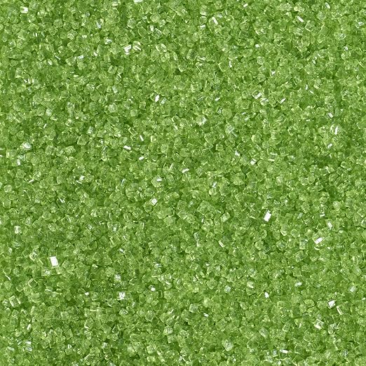 DecoPac Sanding Sugar | Lime Green Edible Sugar Sprinkles | 33oz | Edible Sanding Sugar in Handheld Container | Made In USA | Sugar Sprinkle Mix For Cakes, Cupcakes, Cookies, Extra Large Pack | 33 Ounce - Lime Green by Decopac