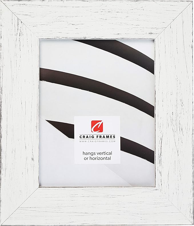 Craig Frames Jasper Wide Picture Frame, 20 x 27 Inch, Country Marshmallow White - Image 5