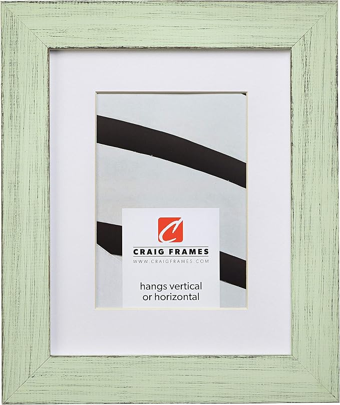 Craig Frames Jasper, 24 x 30 Inch Country Mint Julep Picture Frame Matted to Display a 20 x 26 Inch Photo by CraigFrames