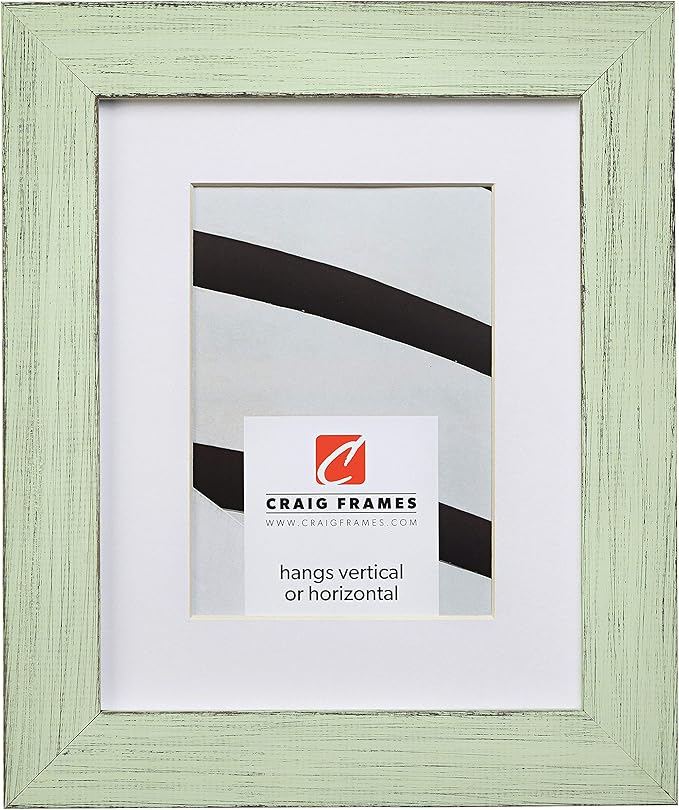 Craig Frames Jasper, 18 x 36 Inch Country Mint Julep Picture Frame Matted to Display a 14 x 32 Inch Photo - Image 3