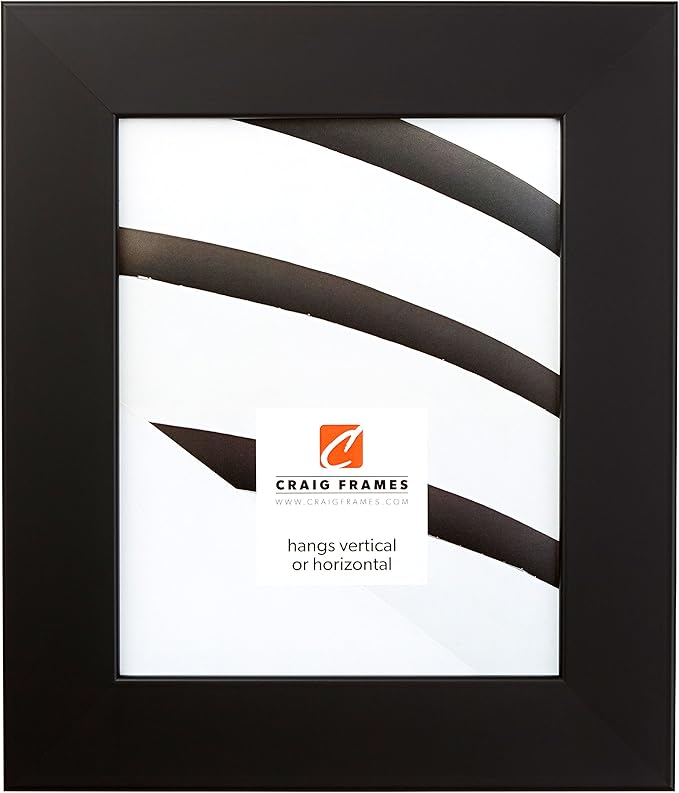 Craig Frames 24x32 Black Poster Frame for Posters, Gallery Wall, and Photos | Lightweight shatter resistant acrylic facing with a rigid backing board, made in the USA - Image 3