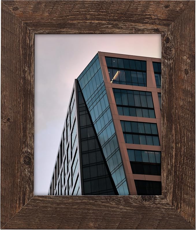 Craig Frames 16x24 Brown Oak Picture Frame for Posters and Gallery Wall | Lightweight shatter resistant acrylic facing with a rigid backing board, made in the USA - Image 6