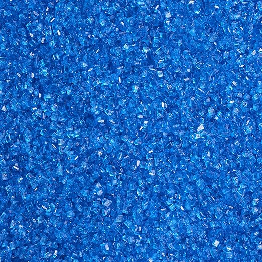 DecoPac Sanding Sugar | Blue Edible Sugar Sprinkles | 33oz | Edible Sanding Sugar in Handheld Container | Made In USA | Sugar Sprinkle Mix For Cakes, Cupcakes, Cookies, Extra Large Pack | 33 Ounce - Blue by Decopac