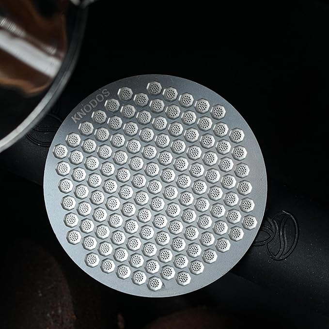 Espresso Puck Screen 54mm - Stainless Steel Ultra Thin Disk Plate Mesh Espresso Filter Perfect Fit With Breville Barista Express, Pro, Touch, Bambino, Infuser, Easy Clean Design (Silver, 54mm)