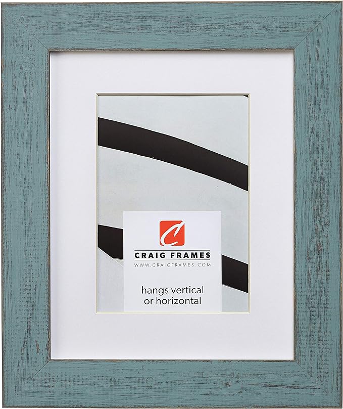 Craig Frames Jasper, 14 x 22 Inch Country Dixie Grey Picture Frame Matted to Display a 11 x 17 Inch Photo - Image 4