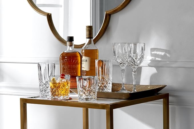 Marquis by Waterford Markham Double Old Fashion Set of 4, 11 oz, Clear - Image 5