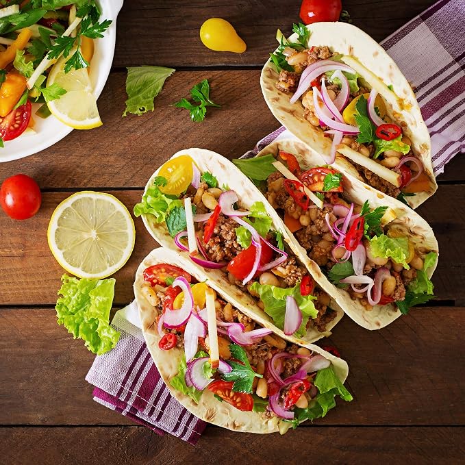 Allrecipes Taste of Mexico (Cilantro, Ground Cumin, Fajita Blend) in Glass Jars with Removable Sifter Caps for Sprinkling, Set of 3 - Image 6