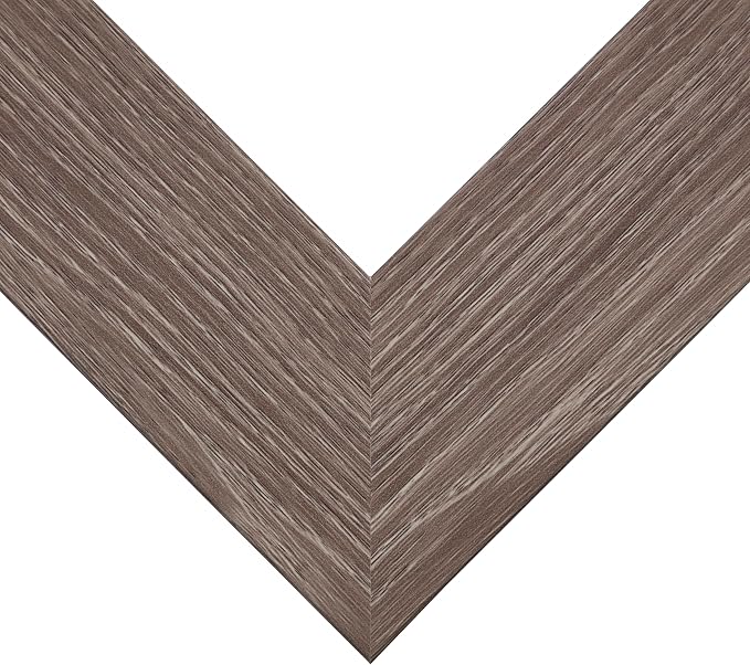 Craig Frames 20x29 Barnwood Grey Picture Frame for Posters and Gallery Wall | Lightweight shatter resistant acrylic facing with a rigid backing board, made in the USA - Image 4