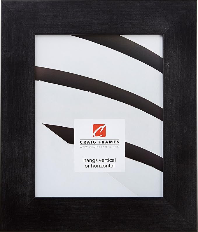 Craig Frames 5x7 Black Walnut Picture Frame for Posters, Photos, and Prints | Displays photos and prints behind clear glass, ready to hang, made in the USA - Image 2