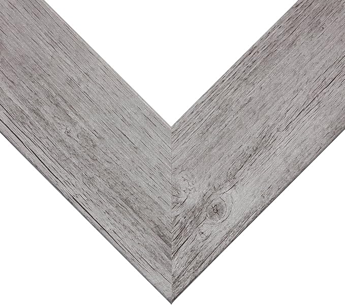 Craig Frames 23x34 Grey Oak Poster Frame for Posters and Gallery Wall | Lightweight shatter resistant acrylic facing with a rigid backing board, made in the USA - Image 3
