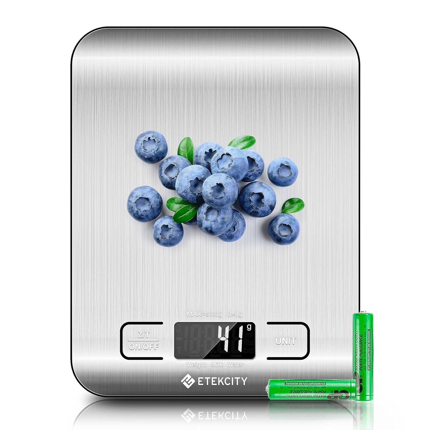 Precision Pro Stainless Steel Kitchen Scale - Silver (Medium)