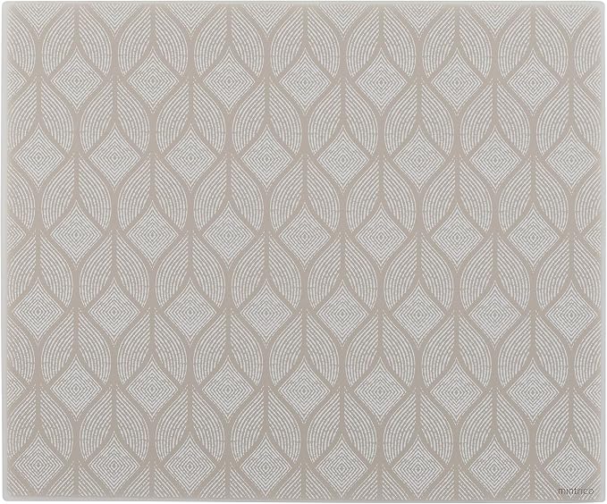 Mintrico placemat for Dining Table Set of 2 Silicone Heat Resistant Non Slip (2, Leaf) … - Image 2