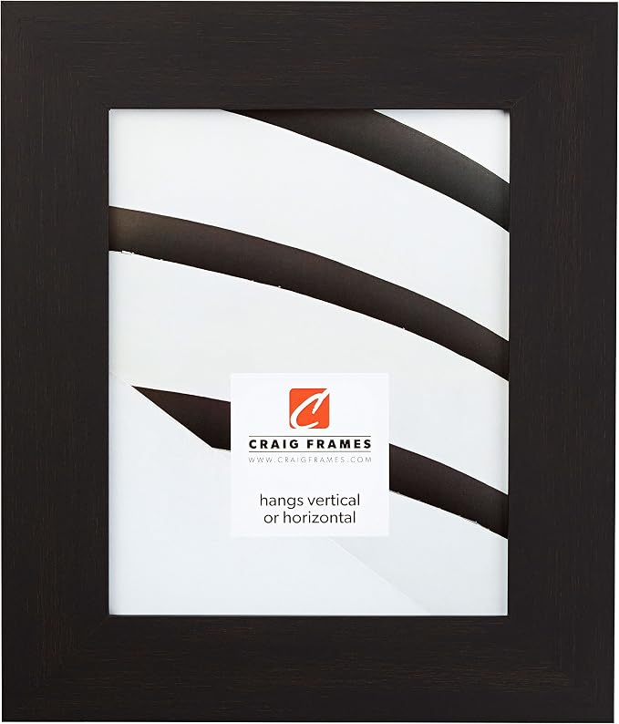 Craig Frames 18x36 Dark Brown Poster Frame for Posters and Gallery Wall | Lightweight shatter resistant acrylic facing with a rigid backing board, made in the USA - Image 3