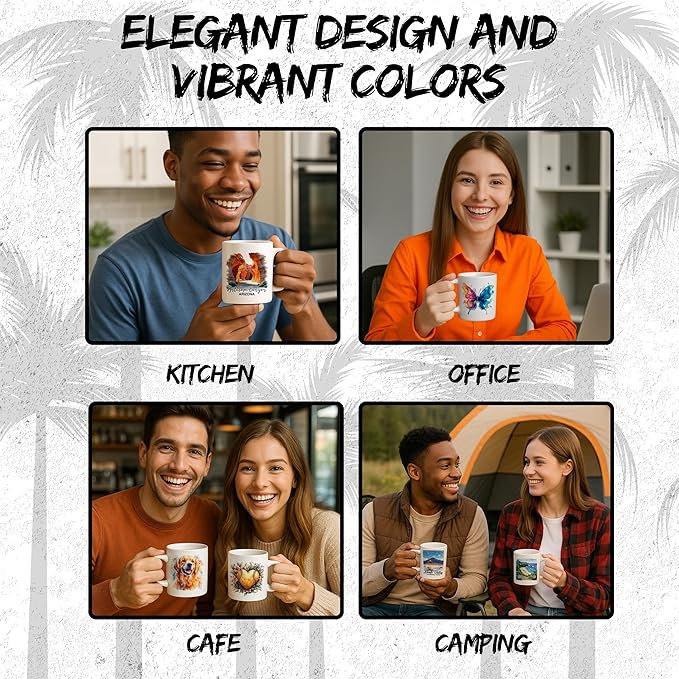 Santa Barbara California Ceramic Coffee Mug 11oz White ID44991 | Tea, latte & hot cocoa cup for the home or office – travel souvenir gift for men, women & coworkers - Image 6