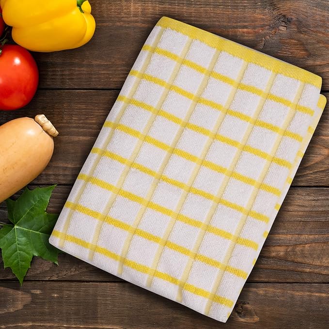 Urban Villa Kitchen Towels Cotton Dish Towels 20”x30” (Set of 6) Multi - Image 6
