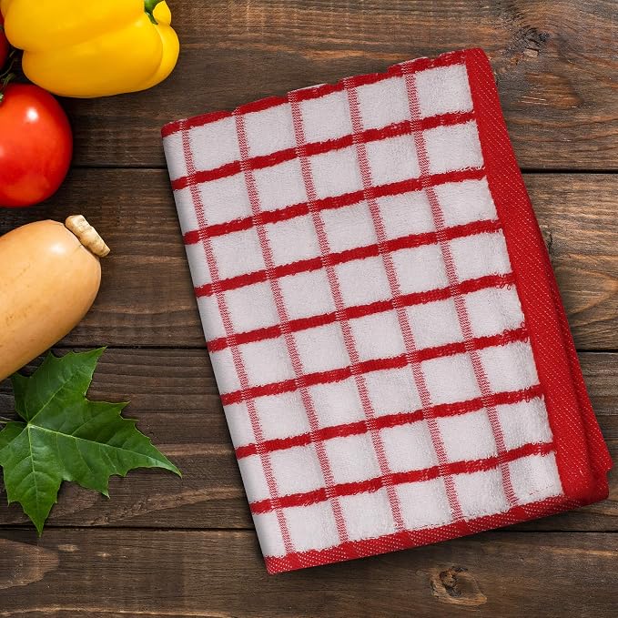 Urban Villa Kitchen Towels Cotton Dish Towels 20”x30” (Set of 6) Multi - Image 7