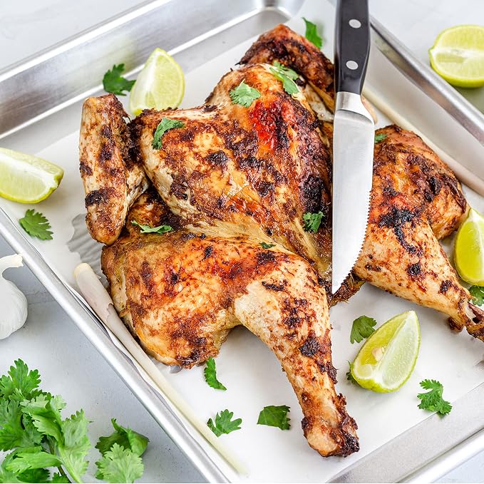 Allrecipes Essential Wings Blends (Buffalo, Ginger Teriyaki, Jerk) in Glass Jars with Removable Sifter Caps for Sprinkling, Set of 3, Clear, 9.63 x 6.13 x 2-Inch - Image 4