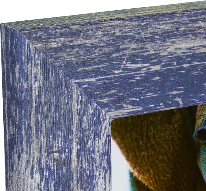Craig Frames 10x11 Blue Picture Frame for Posters, Gallery Wall, and Photos | Displays photos and prints behind clear glass, ready to hang, made in the USA - Image 6