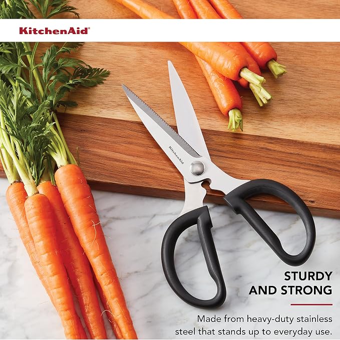 KitchenAid KQ351OHOBA Universal Stainless Steel Shears, Utility, Black - Image 4