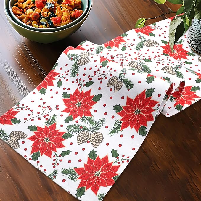 Urban Villa Table Runner Cotton Heavier Quality 14x72 Pine Cone - Image 5