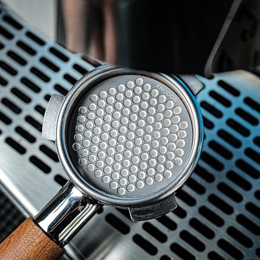 Espresso Puck Screen 54mm - Stainless Steel Ultra Thin Disk Plate Mesh Espresso Filter Perfect Fit With Breville Barista Express, Pro, Touch, Bambino, Infuser, Easy Clean Design (Silver, 54mm)