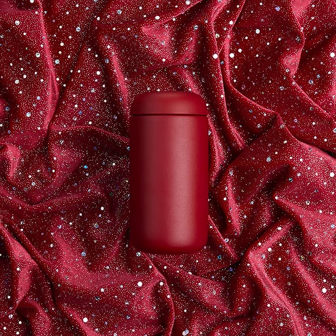 Fellow Carter Move Ceramic Lined Travel Coffee Mug 16 oz - Leak-Proof Lid | No Metallic Taste, Dishwasher Safe, Hot 12Hr Cold 24Hr, Stainless Steel Tumbler, BPA-Free, Fits Cup Holders, Red - Image 5