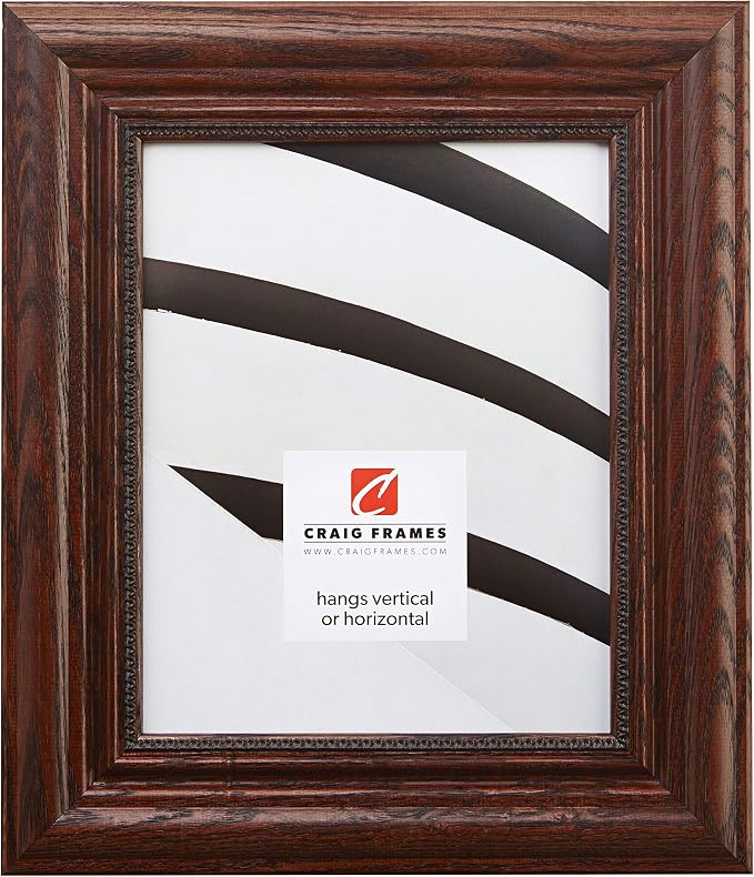 Craig Frames 15177483150 13 by 19-Inch Picture Frame, Solid Wood, 2.25-Inch Wide, Dark Walnut - Image 2