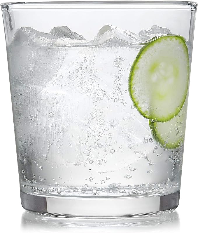 Libbey Preston Tumbler & Rocks Drinking Glasses Set of 16, All-Purpose Cups | 16 oz and 13 oz Capacities for Water, Juice, Cocktails, and More with Wide Mouths and Dishwasher-Safe Cleanup - Image 8