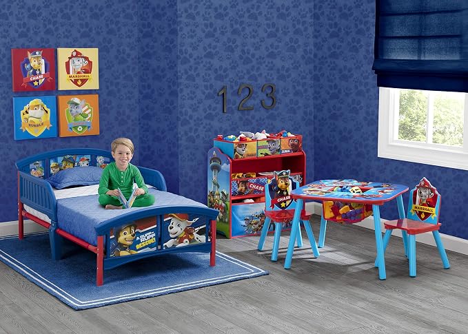 Delta Children Kids Table and Chair Set With Storage (2 Chairs Included) - Ideal for Arts & Crafts, Snack Time, Homeschooling, Homework & More, Nick Jr. PAW Patrol - Image 9