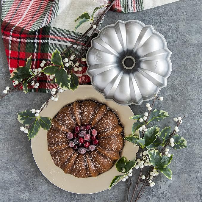 Nordic Ware Original Bundt, 12-Cup, Silver (Pack of 3) - Image 2
