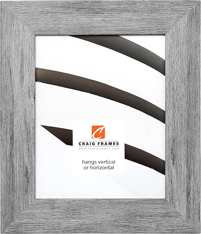 Craig Frames 16x20 Weathered Grey Picture Frame for Posters and Wall Decor | Lightweight shatter resistant acrylic facing with a rigid backing board, made in the USA - Image 4