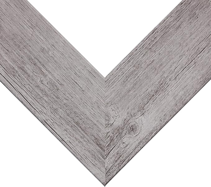 Craig Frames 20x30 Grey Oak Poster Frame for Posters and Gallery Wall | Lightweight shatter resistant acrylic facing with a rigid backing board, made in the USA - Image 4